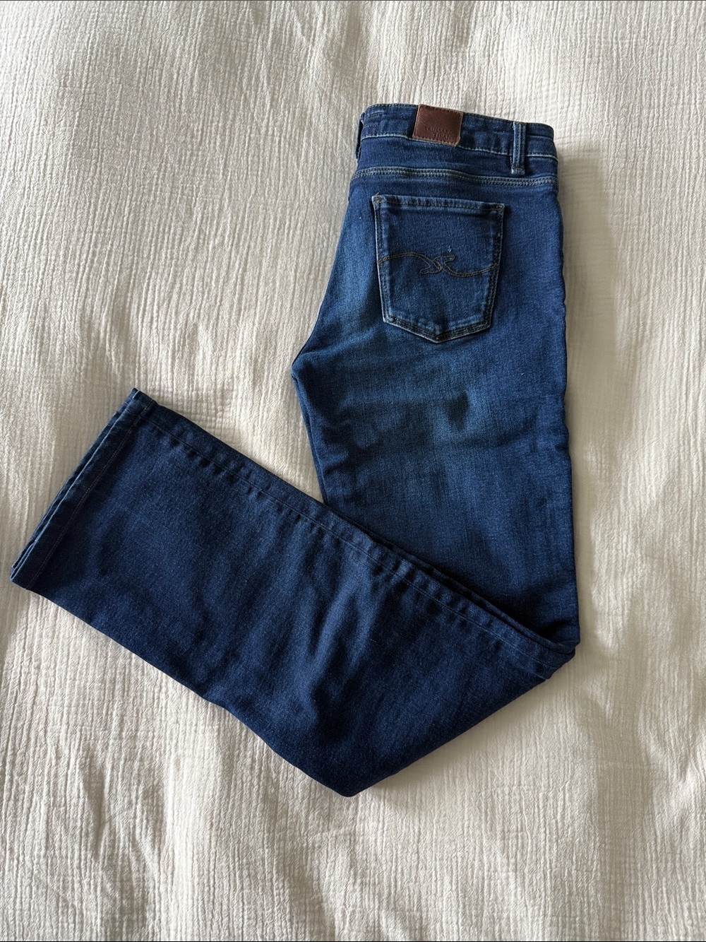 Trussardi Jeans - Dark Indigo with Pink Stitching - Hemmed to 28" Inseam - NWOT